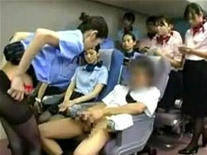 Asian Stewardess Banging The Captain Porn