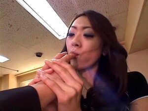 Hottest Japanese chick Arisa Misato in Best couple, blowjob JAV scene