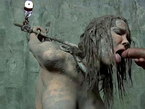 Crucified Big Tits Slave Face Fucked Roughly In BDSM - PD Porn