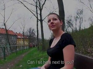 Damn Sexy Natural Beauty Iveta Shows Tits In Public And Has Sex For Money Porn