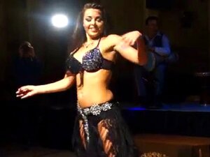 Brunette amateur belly dancing video of me in action
