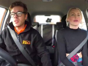 Hot bitch Farrah gets into strangers hot car  and fucked at the backseat