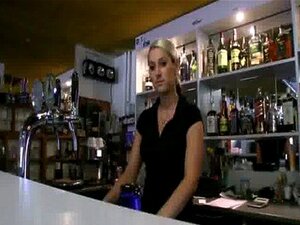 The killer hot blowjob session in the bar