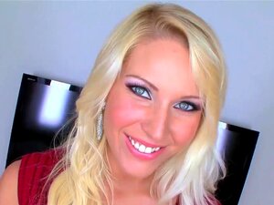 Cum Swallowing Blond Screwed By Giant Ding-Dong Porn